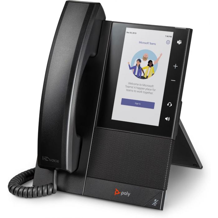HP POLY CCX 505 BUSINESS MEDIA  PHONE FOR MICROSOFT TEAMS AND POE - Código: 82Z79AA | Compra en Guadalajara