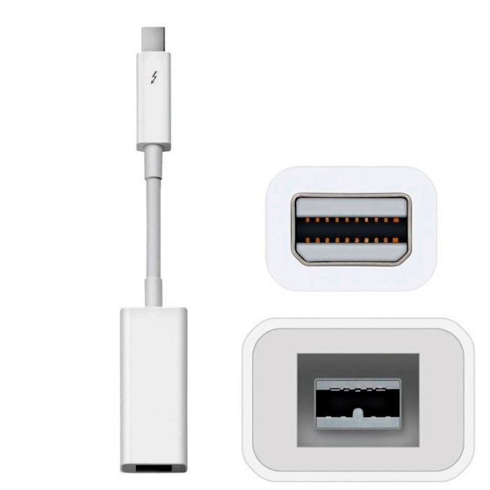 ADAPTADOR MINI DISPLAY PORT-THU A FIREWIRE UPC 0885909561292 - MD464BE/A