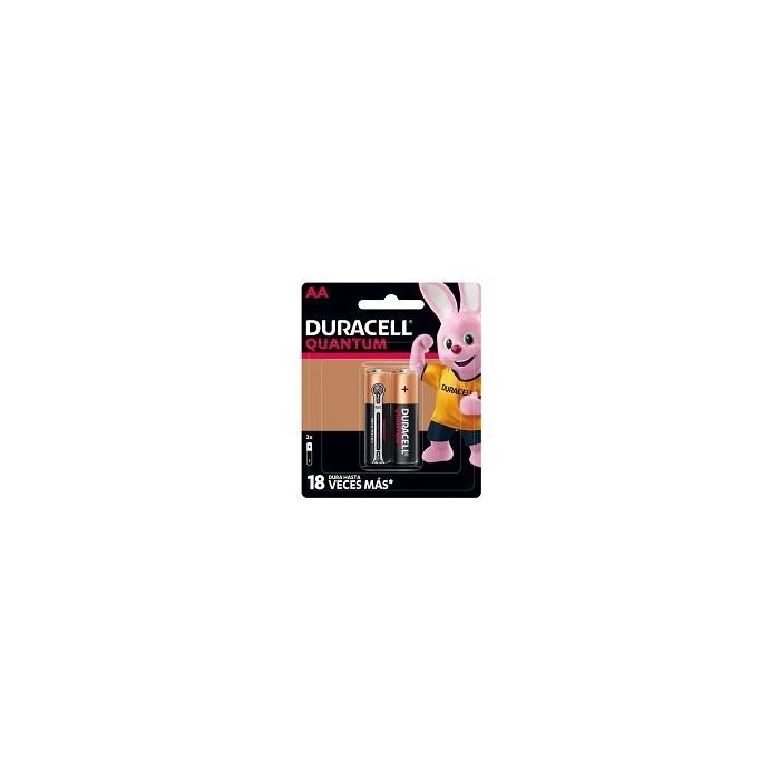 Batterias Duracell - Battery - Super Alkaline - 2 AA Quantum - Código: 41333666969 | Compra en Guadalajara