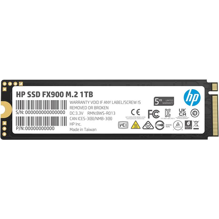 SSD HP NVMe FX900 1TB 57S53AA#ABM FX900  57S53AA#ABM EAN 6955914617179UPC 887184015491 - 57S53AA