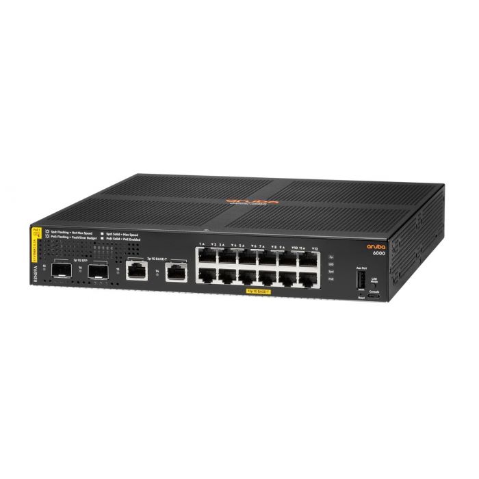 Aruba 6000 12G CL4 2SFP 139W S R8N89A-P - Código: R8N89A-P | Compra en Guadalajara