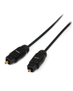 Thintos15 Startech Cable 4.5m Toslink De Audio Digital Optico Spdif Delgado - Negro