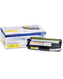 Brother tn315y Toner Amarillo Alto Rendimiento 3 500pgs