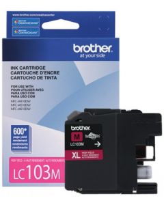 Brother lc103m Cartucho Magenta Xl Rendimiento 600 Pgs