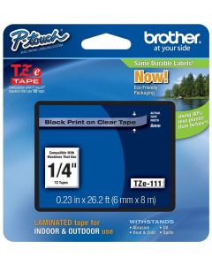 Brother tze111 Cinta Para Impresora De Etiquetas Tz