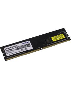 Patriot PSD44G240081 mem ddr4 signature 4gb(1x4gb)2400mhz udimm (PSD44G240081)