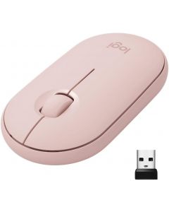 Logitech 910-006551 mouse pop inalambrico coral rose (910-006551)