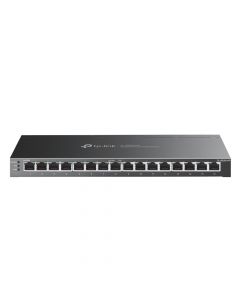 Tp-Link TL-SG2016P dispositivo de redes l2l3l4 gigabit ethernet (101001000) energía sobre (poe) negro
