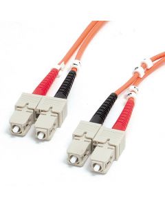 Startech FIBSCSC2 Startech.com cable de fibra óptica multimodo sc a om1 2m - 62.5125 para redes 10g lszh