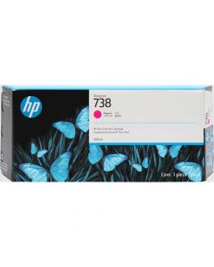Hp 676M7A 738 magenta 300ml tinta amplio formato