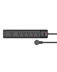 Smartbitt SBSS-B6-3U supresor de picos profesional 6 contactos