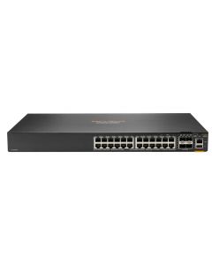 Aruba JL725B cx 6200f 24g class-4 poe 4sfp+ 370w managed l3 gigabit ethernet (10/100/1000) power over (poe) 1u