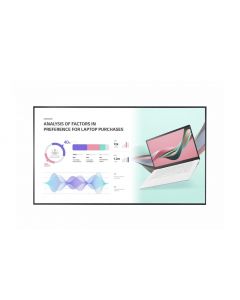 Lg 86UH5J 86UH5J-h pantalla de señalización plana para digital 2,18 m (86in) ips wifi 500 cd / m² 4k ultra hd negro web os 24/7