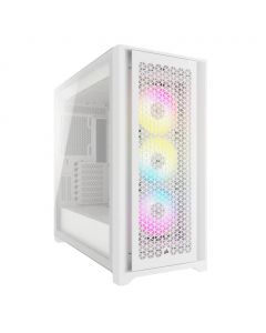 Corsair CC-9011243-WW icue 5000d rgb airflow midi tower blanco