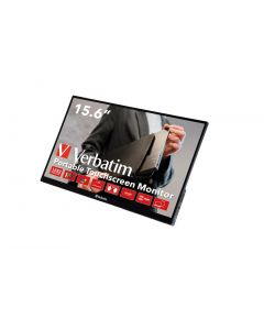Verbatim 49592 monitor de computadora 39.6 cm (15.6) 1920 x 1080 pixeles full hd lcd pantalla táctil negro