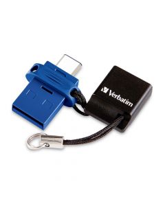 Verbatim 71275 unidad flash usb 128 gb tipo c 3.2 gen 1 (3.1 1) azul