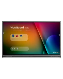 Viewsonic IFP7552-1C pizarra interactiva o accesorios 189.2 cm (74.5") 3840 x 2160 pixeles pantalla táctil negro