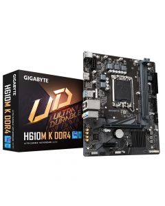 Gigabyte H610M K DDR4 placa base intel h610 express lga 1700 micro atx
