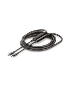 Startech UCC-3M-10G-USB-CABLE cable usb tipo c activo de 3m - 3.2 10gbps largo power delivery pd 60w 8k 60hz dp 1.4 con modo alt hbr3hdr10mstdsc 1.2hdcp 2.2