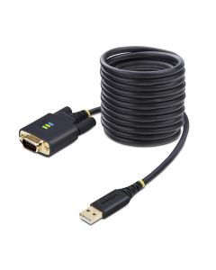 Startech 1P10FFC-USB-SERIAL Startech.com cable serial negro 3 m usb tipo a db-9
