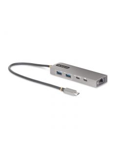 Startech 10G2A1C25EPD-USB-HUB Startech.com base para laptop o replicador de puertos alámbrico usb 3.2 gen 2 (3.1 2) type-c gris