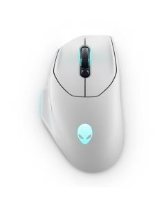 Dell 570-BBBV aw620m-w-deam alienware aw620m ratón diestro rf wireless + usb type-c óptico 26000 dpi