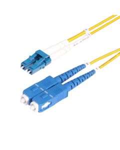 Startech SMLCSC-OS2-2M Startech.com cable de fibra óptica lc a sc (upc) os2 monomodo 9125µm 100g lszh dúplex 2m - low insertion loss resistente dobleces conexión parcheo