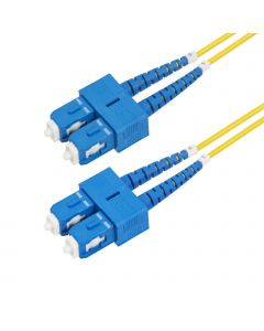 Startech SMDOS2SCSC2M Startech cable de fibra óptica dúplex sc a (upc) os2 monomodo 2m - 9125µm 40g100g resistente dobleces low insertion loss lszh parcheo