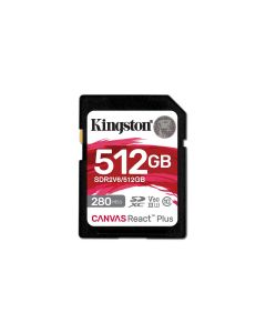 Kingston SDR2V6/512GB technology canvas react plus 512 gb sdxc uhs-ii clase 10