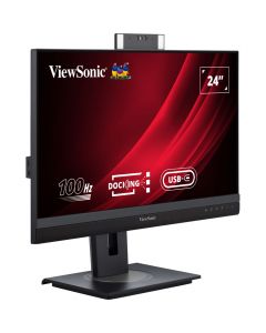 Viewsonic VG2457V monitor de videoconferencia 108 0p 24in con camara web ir compat