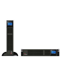 Smartbitt SBOL2KRT-2 ups SBOL2KRT-2, 2000 va/1800 watts, online, torre / rack 2u, 220 v-entrada 208/220/230/240 vac  salida -convertible en torre/rack 8 contactos nema5-15r- clavija nema 5-30p- onda senoidal pura - puerto serial usb