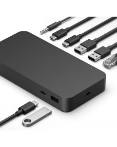 Surface WKN-00013 microsoft thunderbolt 4 dock - estación de acoplamiento alta velocidad con soporte monitor 4k dual