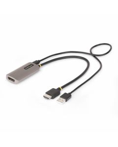Startech 148B-HDMI-DP-8K Startech.com adaptador de cable vídeo 0.3 m hdmi tipo a (estándar) displayport negro, plata