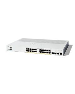Cisco C1300-24P-4X catalyst 1300 gestionado l2/l3 gigabit ethernet (10/100/1000) energía sobre (poe) gris