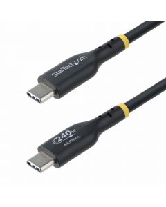 Startech USB2EPR4M Startech.com cable de carga usb-c 4m - usb tipo c certificación usb-if pd 240w epr 2.0 para laptops recubrimiento tpe macho a