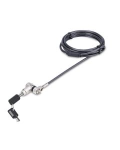 Startech UNIVKMKO-LAPTOP-LOCK Startech cable de seguridad con candado universal 3 en 1 para laptop - antirrobo compatible noble wedge nanok-slot llave maestra resistente a cortes