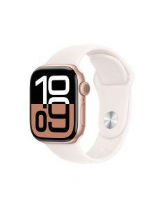 Apple MWXA3AM/A watch series 10 gps + cellular - caja de aluminio color oro rosa 42 mm correa deportiva rubor m/l