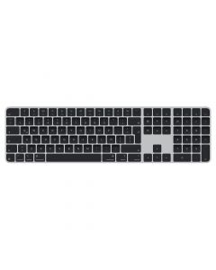 Apple MXK83LE/A magic keyboard con touch id y teclado numérico para modelos de mac chip - español (américa latina) teclas negras