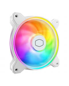 Cooler Master MFL-B2DW-21NP2-R2 masterfan mf120 halo² white edition computer case fan 4.72 (12 cm)
