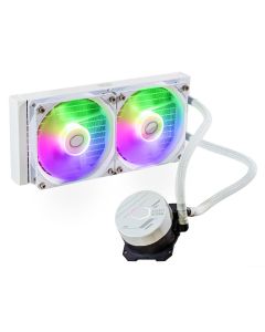 Cooler Master MLW-D24M-A18PZ-RW masterliquid 240l core argb white procesador kit de refrigeración líquida 12 cm blanco