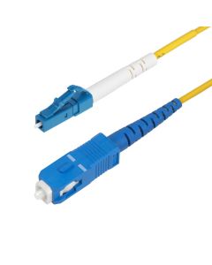 Startech SPSMLCSC-OS2-5M Startech.com cable infiniband y de fibra óptica lc sc amarillo