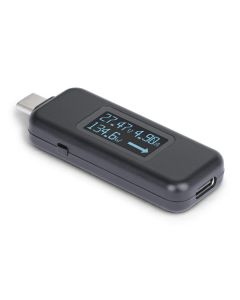 Startech USBC-PWRTESTER Startech.com multímetro digital probador de corriente y voltaje usb-c - pd epr 240w oled puertos medidor para usb cables