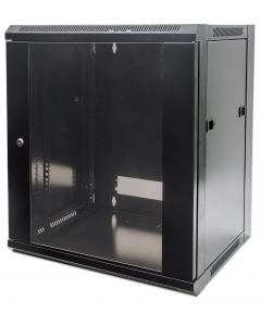 Intellinet 711869 armario rack 12u bastidor de pared negro
