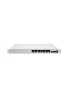 Meraki MS250-24P-HW cisco ms250-24p gestionado l3 gigabit ethernet (10/100/1000) energía sobre (poe) 1u gris