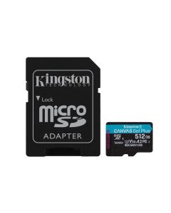 Kingston SDCG4/512GB technology canvas go! plus 512 gb microsd uhs-i clase 10