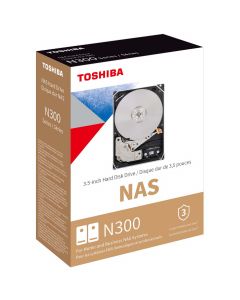 Toshiba HDWG740XZSTC disco duro interno n300 de rendimiento , 4tb 7200rpm y 256mb cache