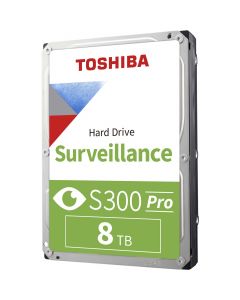 Toshiba HDWTA80UZSVAR disco duro interno s300 para videovigilancia 8tb 7200rpm y 256mb cache hasta 64 camaras.