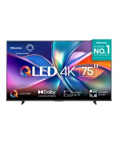 Hisense 75QD6QV pantalla qled 4k 75 inc smart tv vidaa