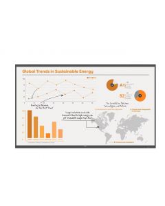 Lg 86TR3PN tablero táctil interactivo 86" 3,840 x 2,160 uhd 400nits 50 puntos android 13 hdmi rs-232 rj45 usb a/c 16/7