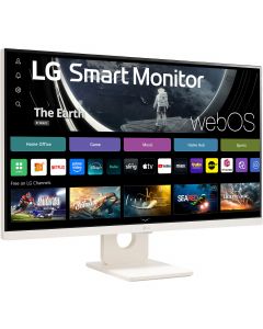 Lg 27U511SA-W.AWM monitor smart myview de 27 puLgadas fhd ips con webos color beige